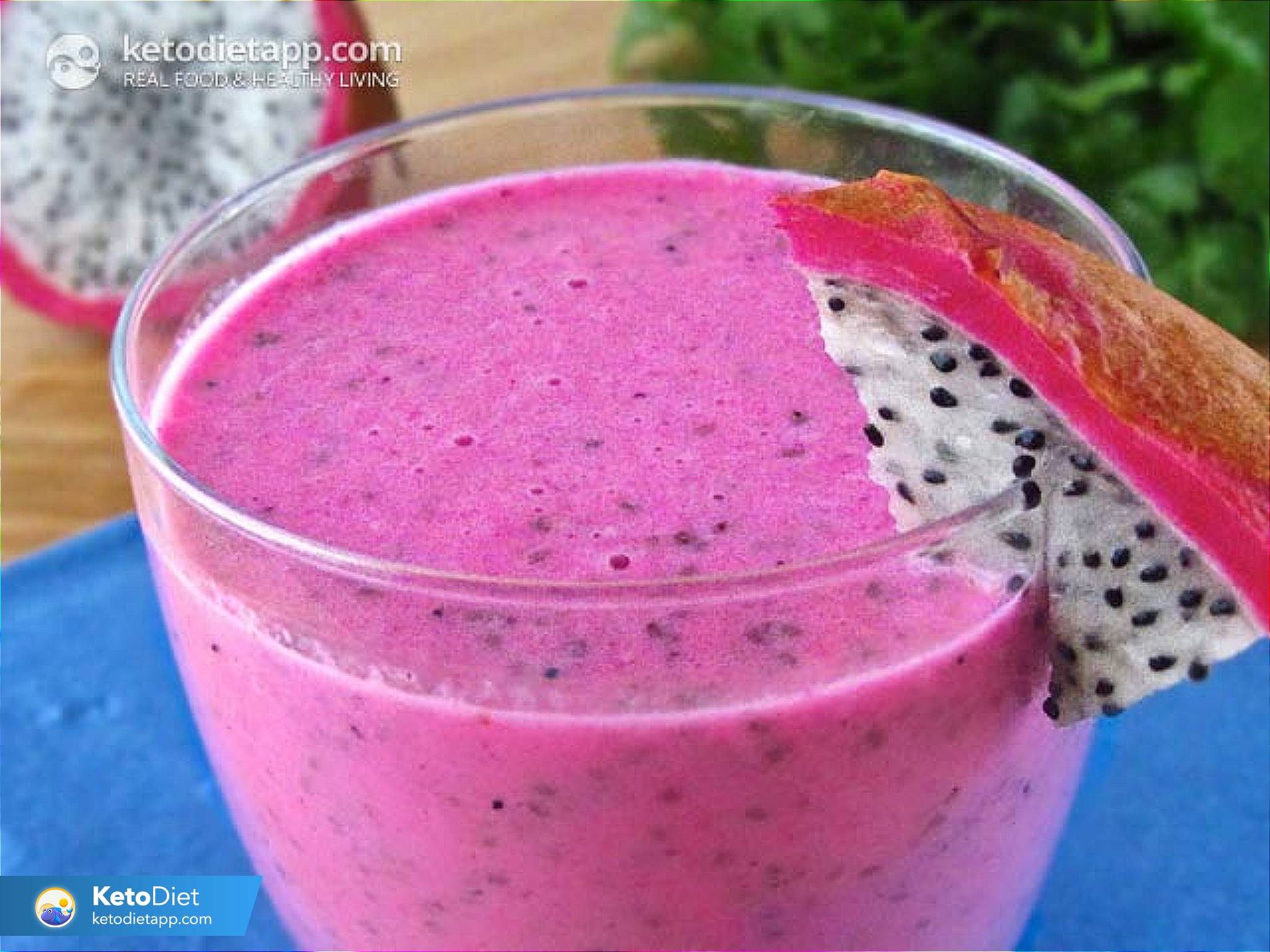 Pink Dragon Fruit Protein Smoothie Recipe