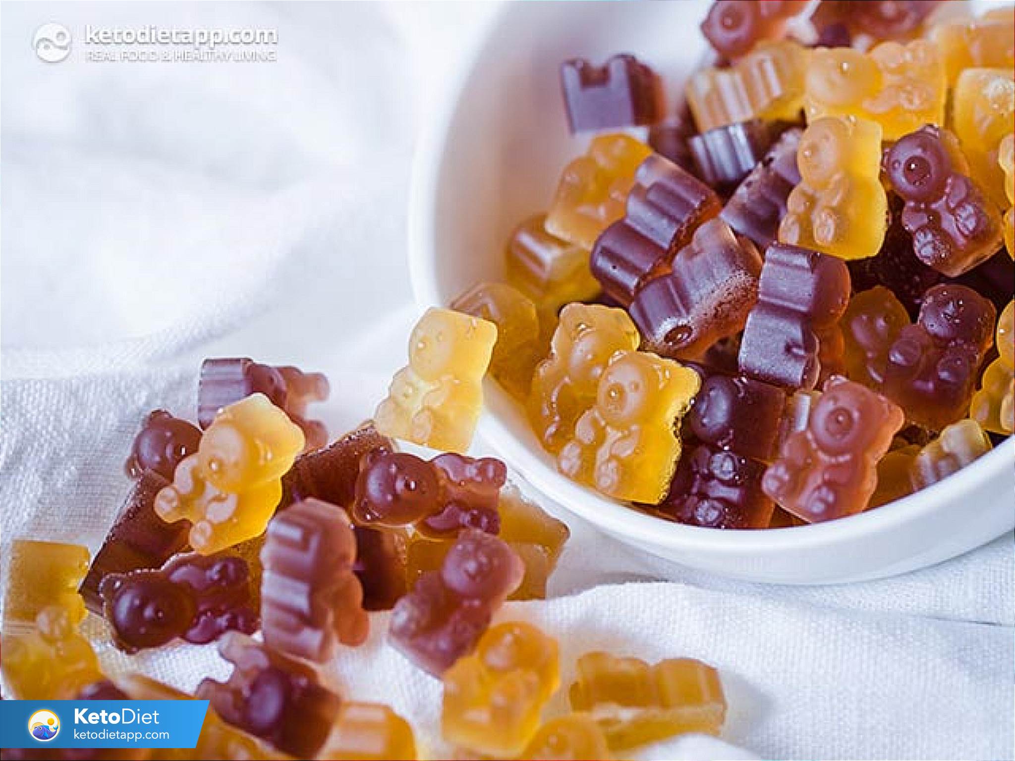 Fruit Juice Sweetened Gummy Bears Recipe