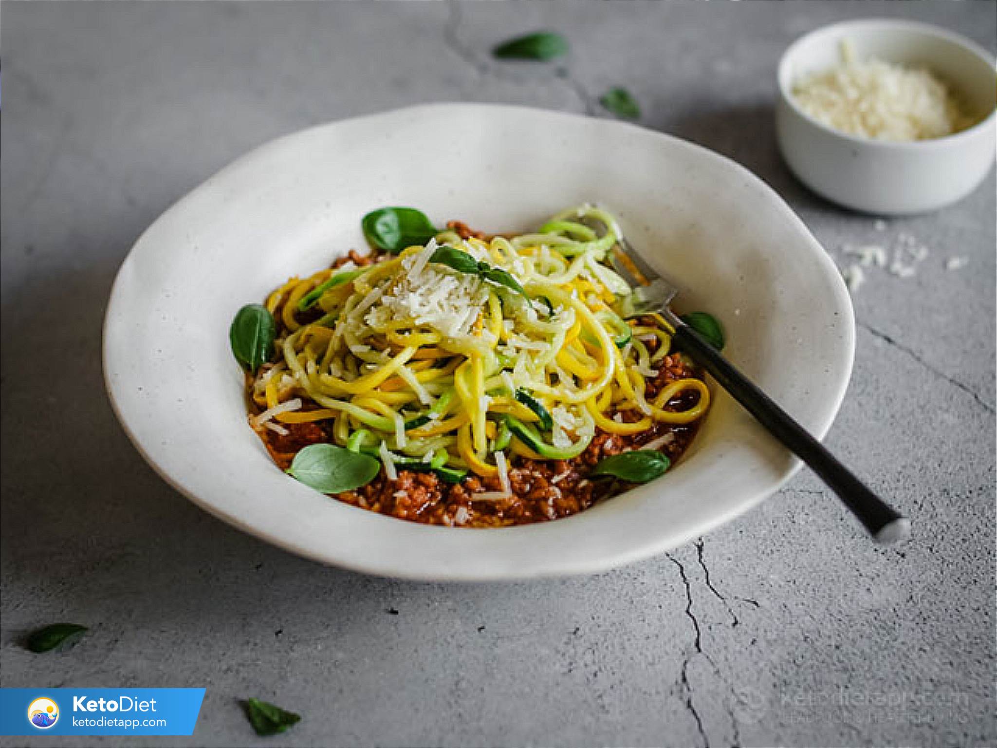 Low Carb Zucchini Spaghetti Bolognese Ketodiet Blog