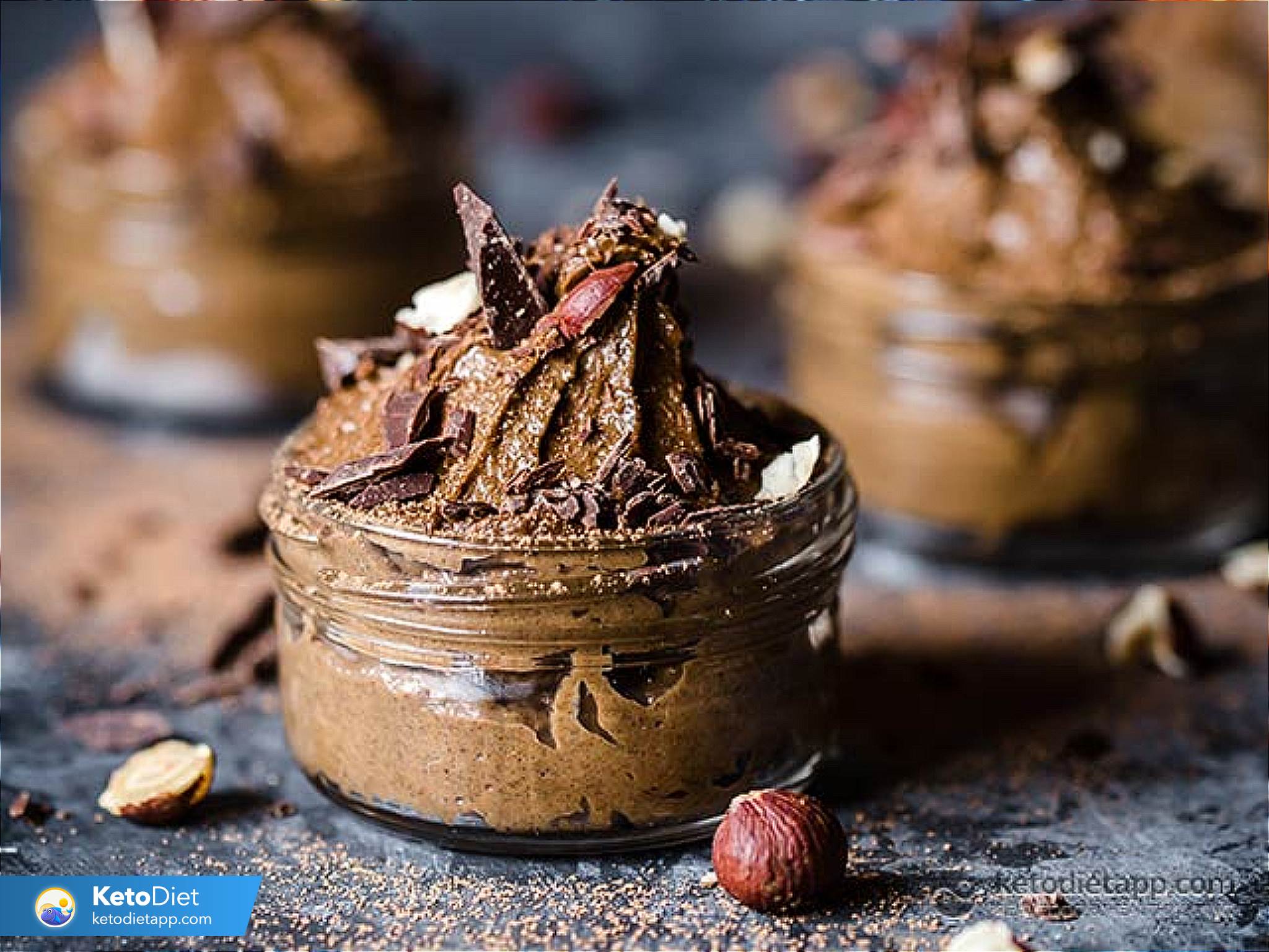 Low-Carb Chocolate Hazelnut Avocado Mousse | KetoDiet Blog