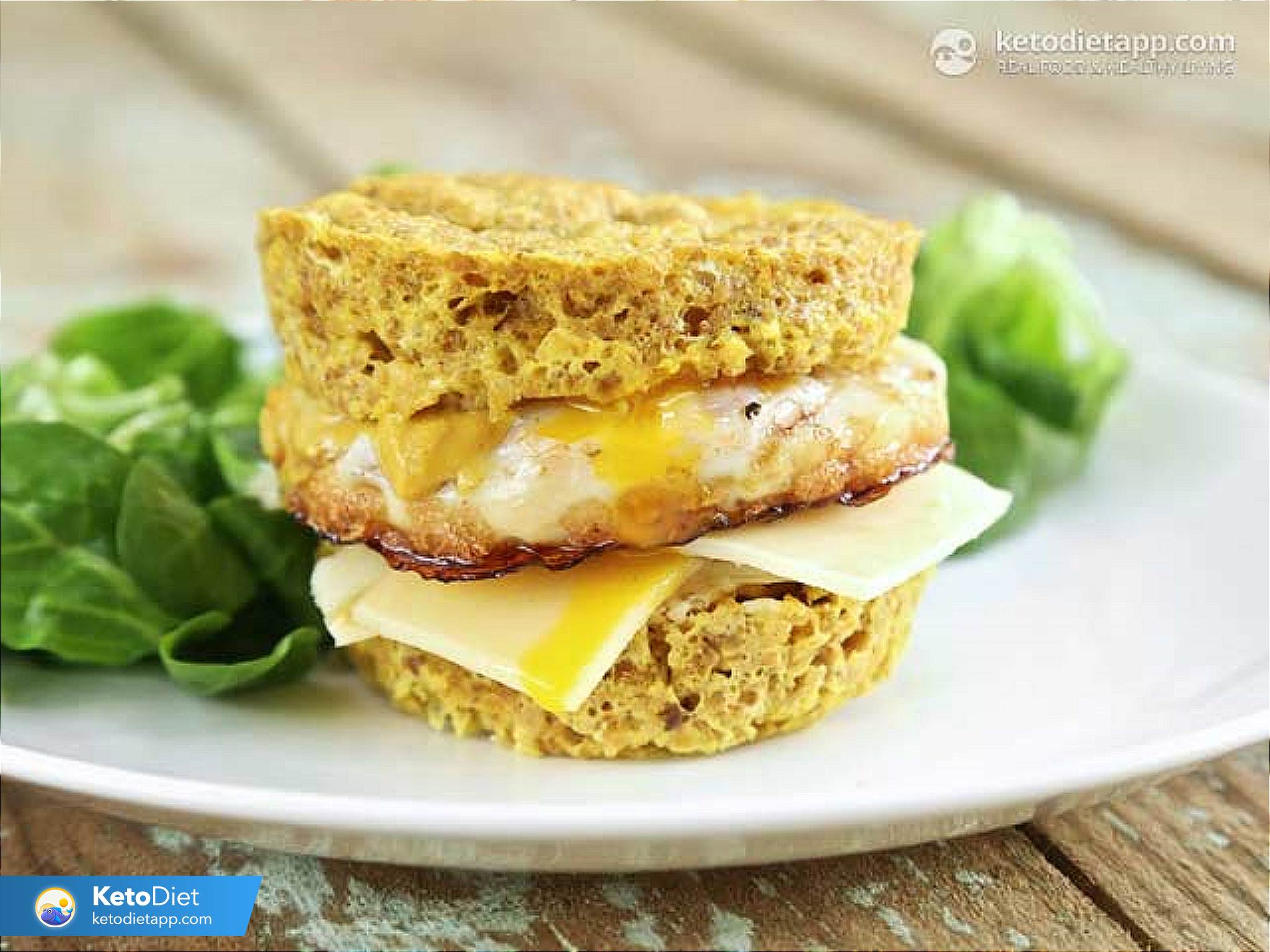 Chaffle Egg McMuffins - Cluttered Kitchen Keto