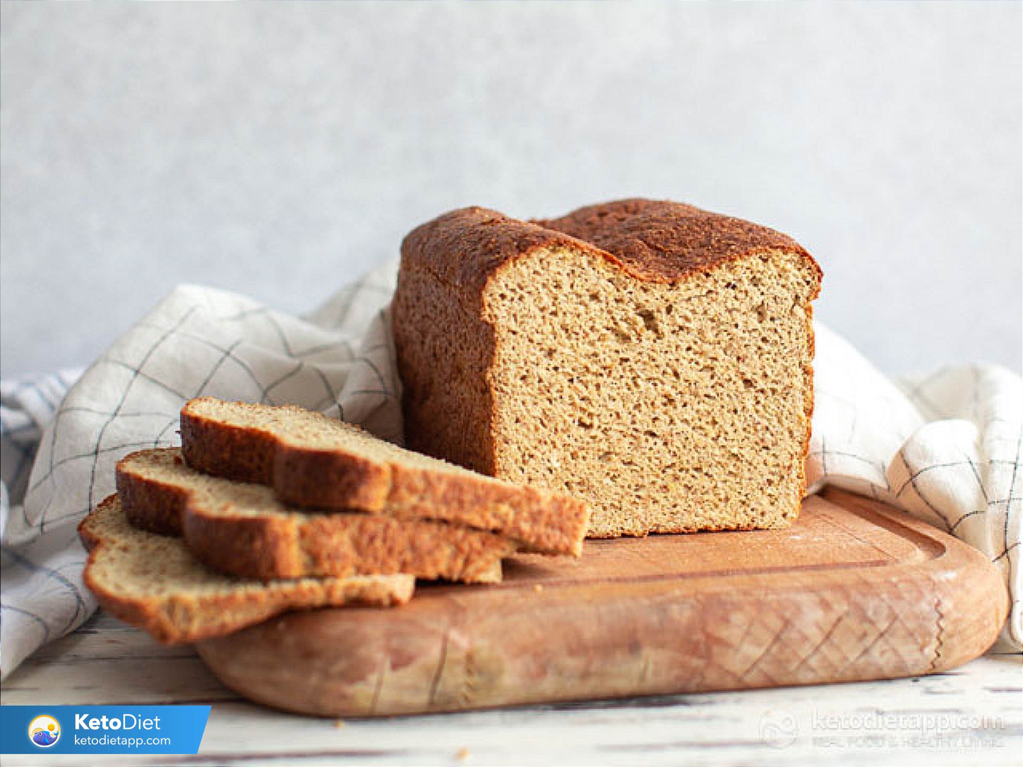 Low Carb Bread Recipe With Vital Wheat Gluten - Keto Bread With Yeast ...