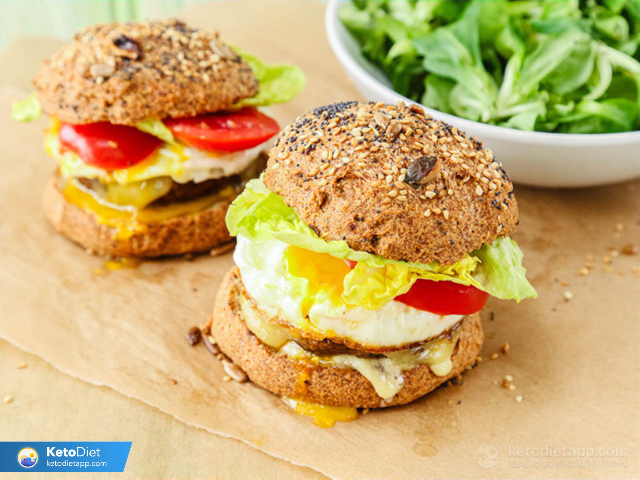 Vegetarian Keto Burgers KetoDiet Blog